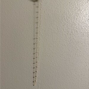 Two Gold Stomach Chains - one gold ball accents and one pearl accents